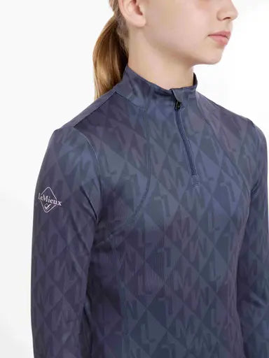 Lemieux Young Rider Clea Base Layer Dusk Blue Dusk Blue 7-8 years Base Layers