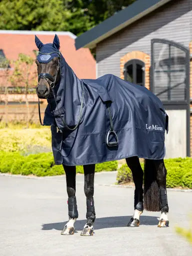 LeMieux Rain Sheet Navy Navy Small Rain Sheets
