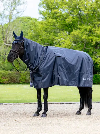 LeMieux Rain Sheet Navy Navy Small Rain Sheets