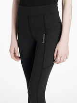 LeMieux Young Rider Darla Sport Legging Black Black 7-8 years Riding Tights