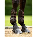 LeMieux Capella 3 Strap Tendon Boots Brown Brown Medium Tendon Boots