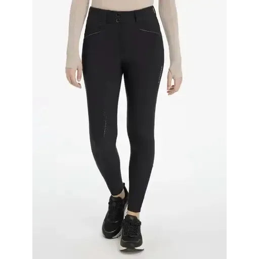 LeMieux Freya Pro Breeches Black Black UK 6 Breeches