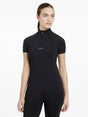 LeMieux Mia Mesh Short Sleeve Base Layer Black Black UK 6 Base Layers
