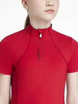 LeMieux Young Rider Classique Short Sleeve Base Layer Chilli Chilli 7-8 years Base Layers