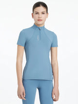 LeMieux Young Rider Classique Short Sleeve Base Layer Ice Blue Ice Blue 7-8 years Base Layers