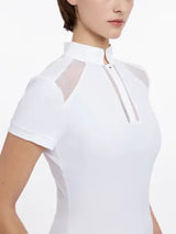 Camille Short Sleeve Show Shirt White White UK 6 Show Shirts
