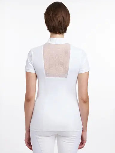 Camille Short Sleeve Show Shirt White White UK 6 Show Shirts