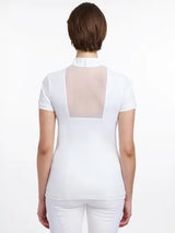 Camille Short Sleeve Show Shirt White White UK 6 Show Shirts