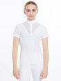 LeMieux Young Rider Eva Short Sleeve Show Shirt White White 7-8 years Show Shirts