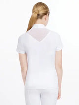 LeMieux Young Rider Eva Short Sleeve Show Shirt White White 7-8 years Show Shirts