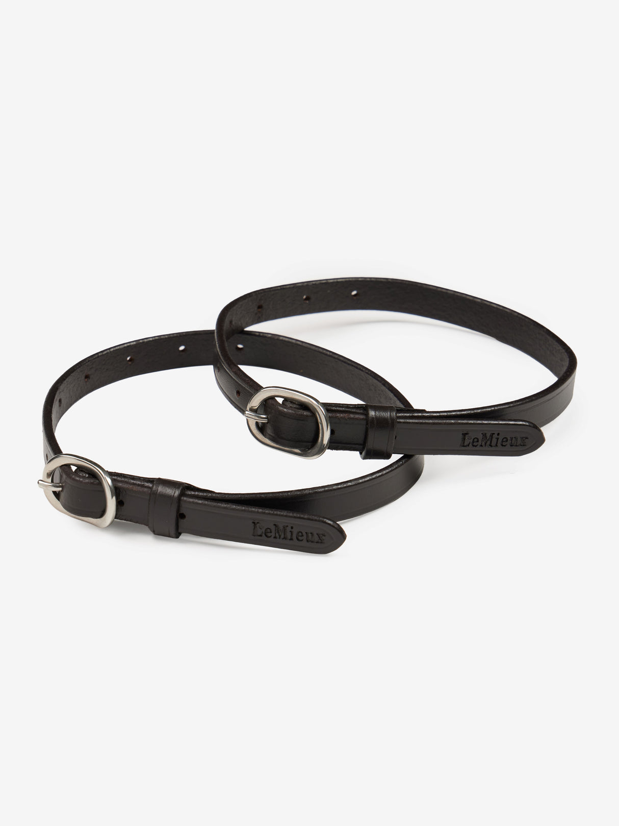 LeMieux Leather Spur Straps Black