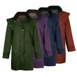 Jack Murphy Cotswold 3/4 Length Waterproof Riding Coats BLACKBERRY 36 EU / 8 Outdoor Coats & Jackets