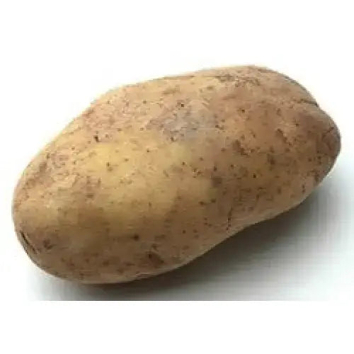 A brown jacket potato with slightly rough earthy skin perfect for tasty jacket potatoes recipes and credit card meals