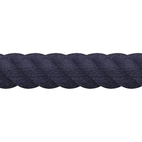 JHL Long Lead Rope Elephant Leads Navy Lead Ropes Barnstaple Equestrian Supplies