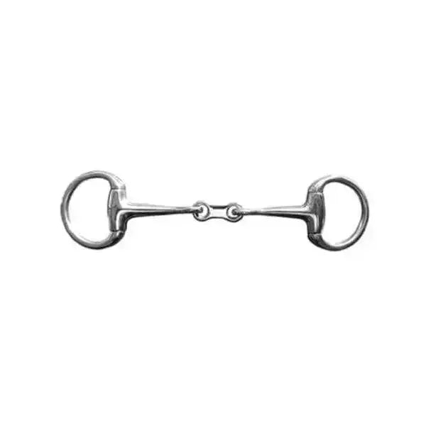 JHL Pro Steel French Link Eggbutt Bradoon Bit 127 Mm (5&Quot;) Horse Bits Barnstaple Equestrian Supplies