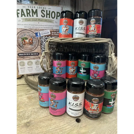 Jim Slim Barbecue Seasonings KISS meat