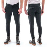 John Whitaker Miami Mens Breeches With Full Silicone Seat - B142M 28" Navy Breeches