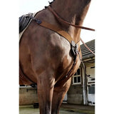 John Whitaker Ready To Ride Elastic Breastplate Havana Pony 
