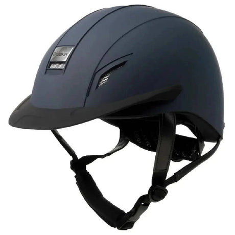 John Whitaker VX2 Riding Helmet RH039B Adjustable Riding Hat Riding Hats Blue Small (50 - 54) Barnstaple Equestrian Supplies