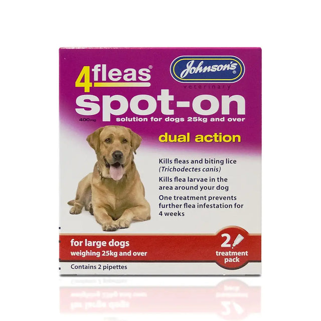 Johnson’S Veterinary 4Fleas Spot-On For Dogs