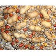 A mix of whole peanuts monkey nuts sunflower seeds and red millet grains in johnston and jeff chipmunk squirrel mix 12.5kg
