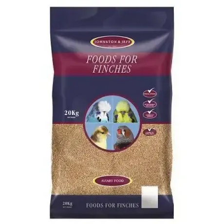 Johnston & Jeff Foreign Finch Seed 20 kg Bird Feed