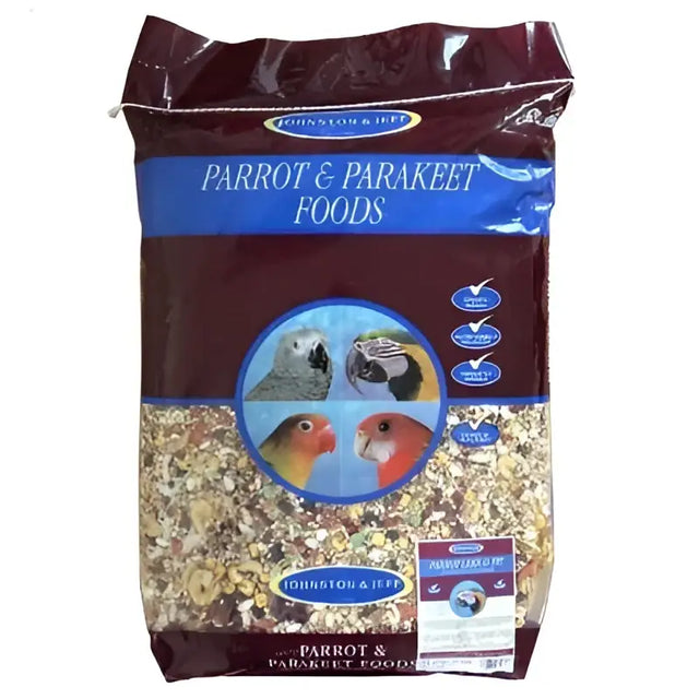 Maroon and blue packaged johnston and jeff parrot lean and fit 12.75k with colorful birds for jeff parrot lean diet