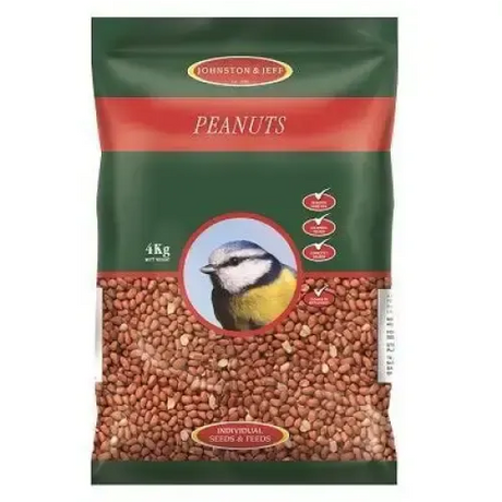 Johnston & Jeff Premium Peanuts 4 kg Bird Feed