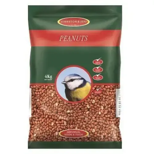 Johnston & Jeff Premium Peanuts 4 kg Bird Feed