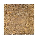 Close-up of jeff quail mix small irregular brown and yellow grains high protein blend for feeding quail and birds