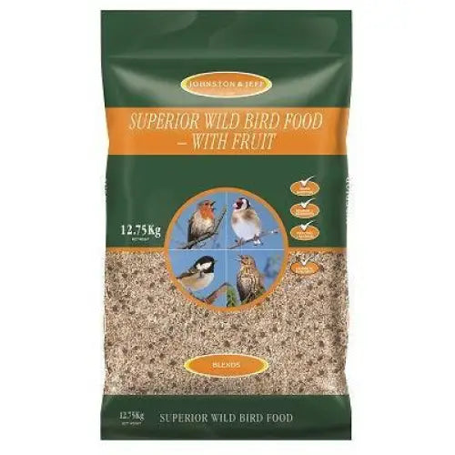 Johnston & Jeff Superior Wild Bird with Fruit 12.75k Bird Feed
