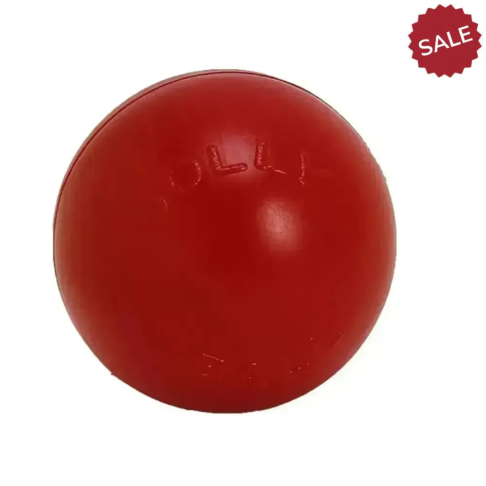 Jolly Pets Push-N-Play Red 4.5" Red Dog Toys