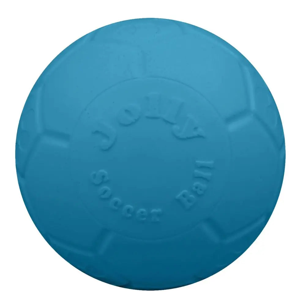 Jolly Pets Jolly Soccer Ball Blue 6" Ocean Blue Barnstaple Equestrian Supplies