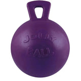 Jolly Pets Tug-N-Toss Purple 4.5" Horse Toys Barnstaple Equestrian Supplies