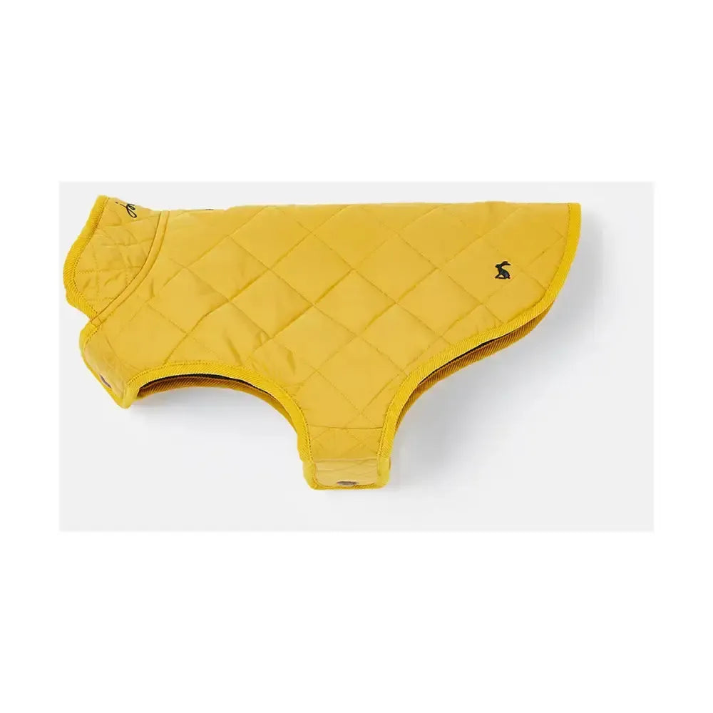 Joules Quilted Dog Coat Antique Gold Small 35Cm Dog Coat