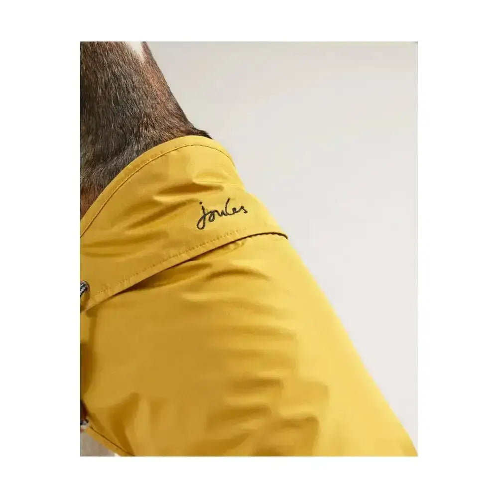 Joules Water Resistant Dog Coat Mustard Small 35 Cm Small Pet