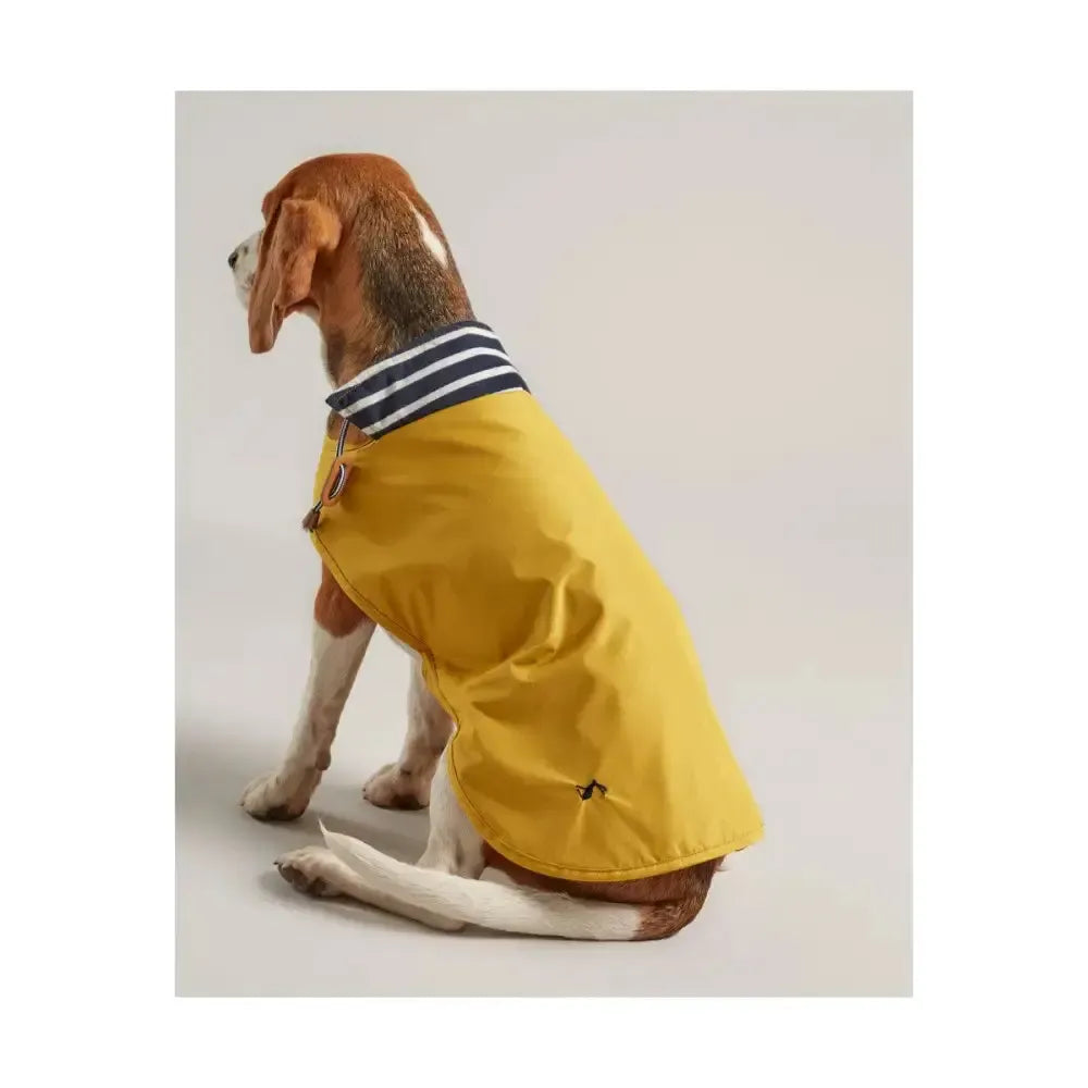 Joules Water Resistant Dog Coat Mustard Small 35Cm Dog Coat
