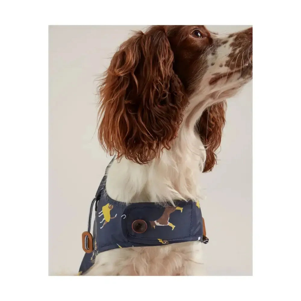 Joules Water Resistant Dog Coat Mustard Small 35Cm Dog Coat