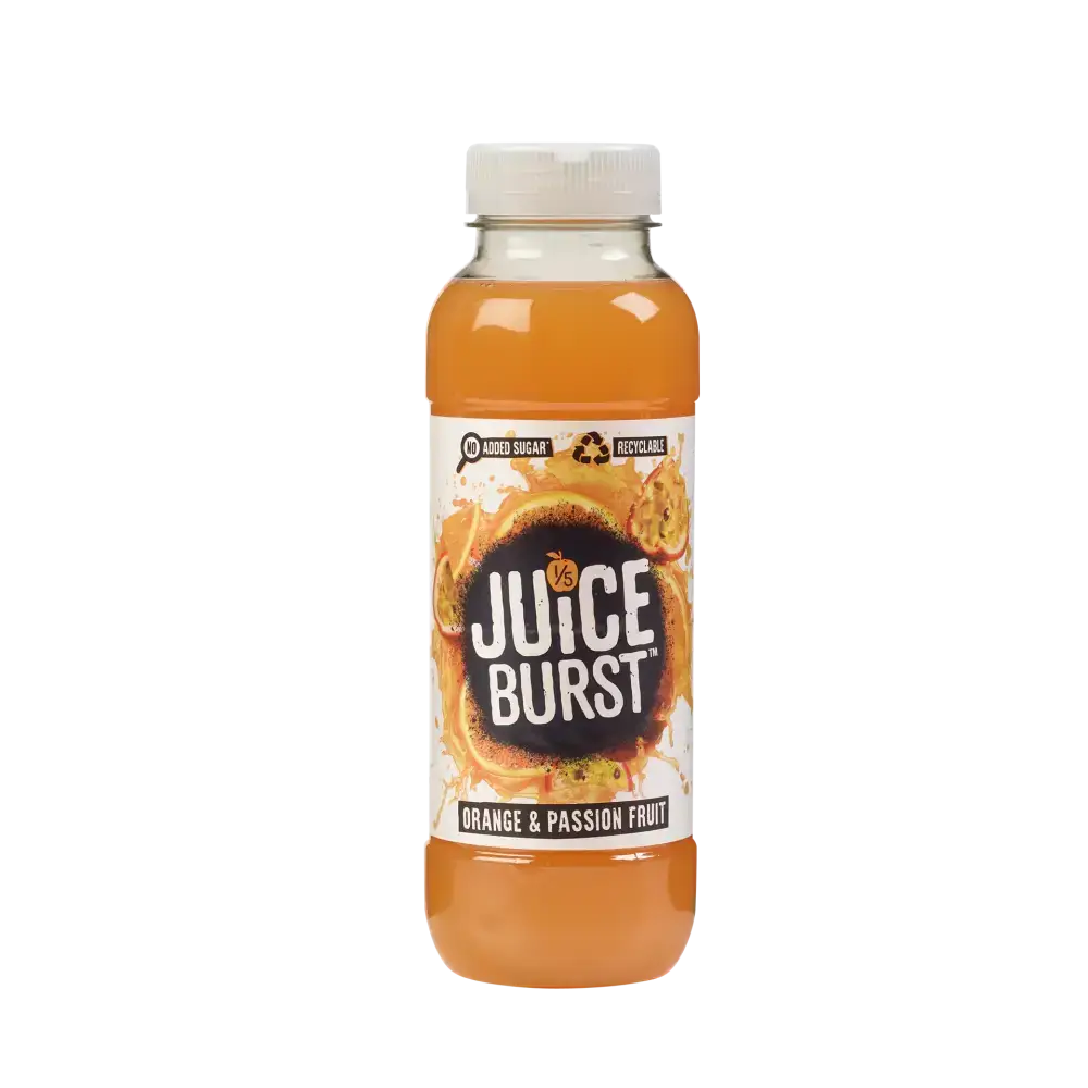 Juice Burst Fruit Drinks Orange & Passion Fruit Drinks