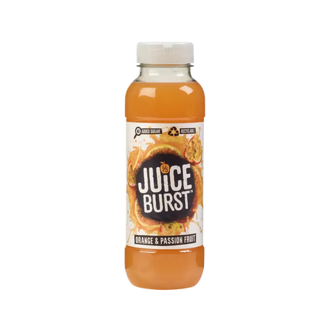 Juice Burst Fruit Drinks Orange & Passion Fruit Drinks