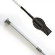 Junior Cush Grip Whip Silver Grey Grey Riding Whips