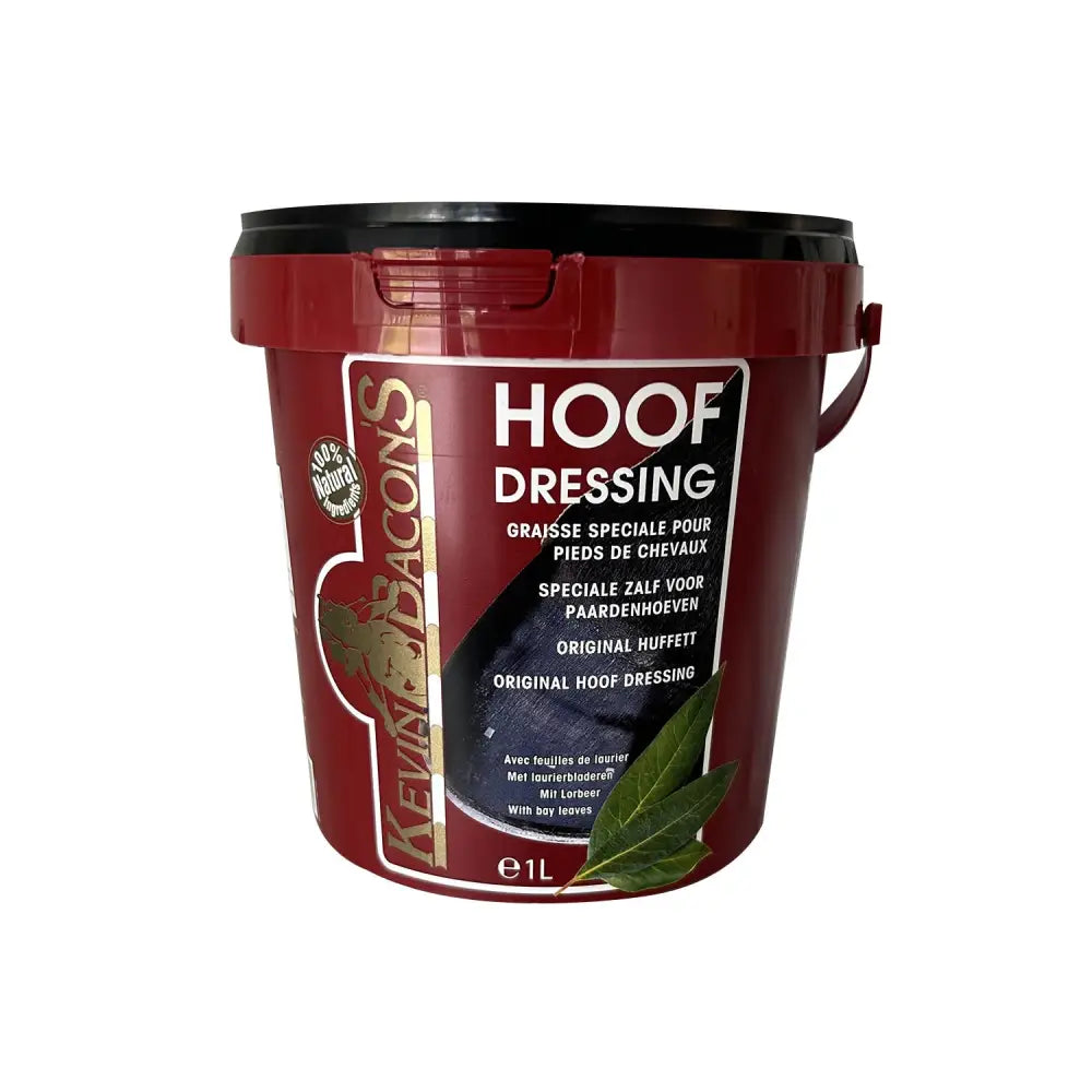 Kevin Bacons Hoof Dressing With Natural Burnt Ash 1 Litre Barnstaple Equestrian Supplies