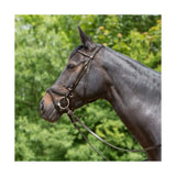 Kieffer Ultrasoft Tara Snaffle Bridle Brown Cob Snaffle Bridle Barnstaple Equestrian Supplies