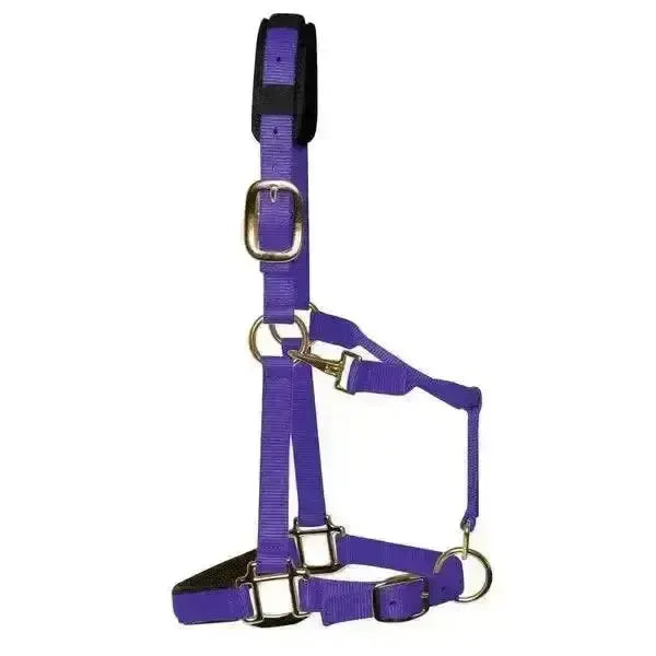 KM Elite Luxury Padded Headcollars Red Large Headcollars