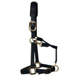 KM Elite Padded Headcollar Black Black XXXS (Shetland) Headcollars