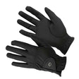 KM Elite ProGrip Gloves Black Black 10 Barnstaple Equestrian Supplies