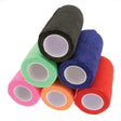 A km elite wrap box of 12 colorful textured elastic bandages that resist elite wrap tears and wrap tears easily
