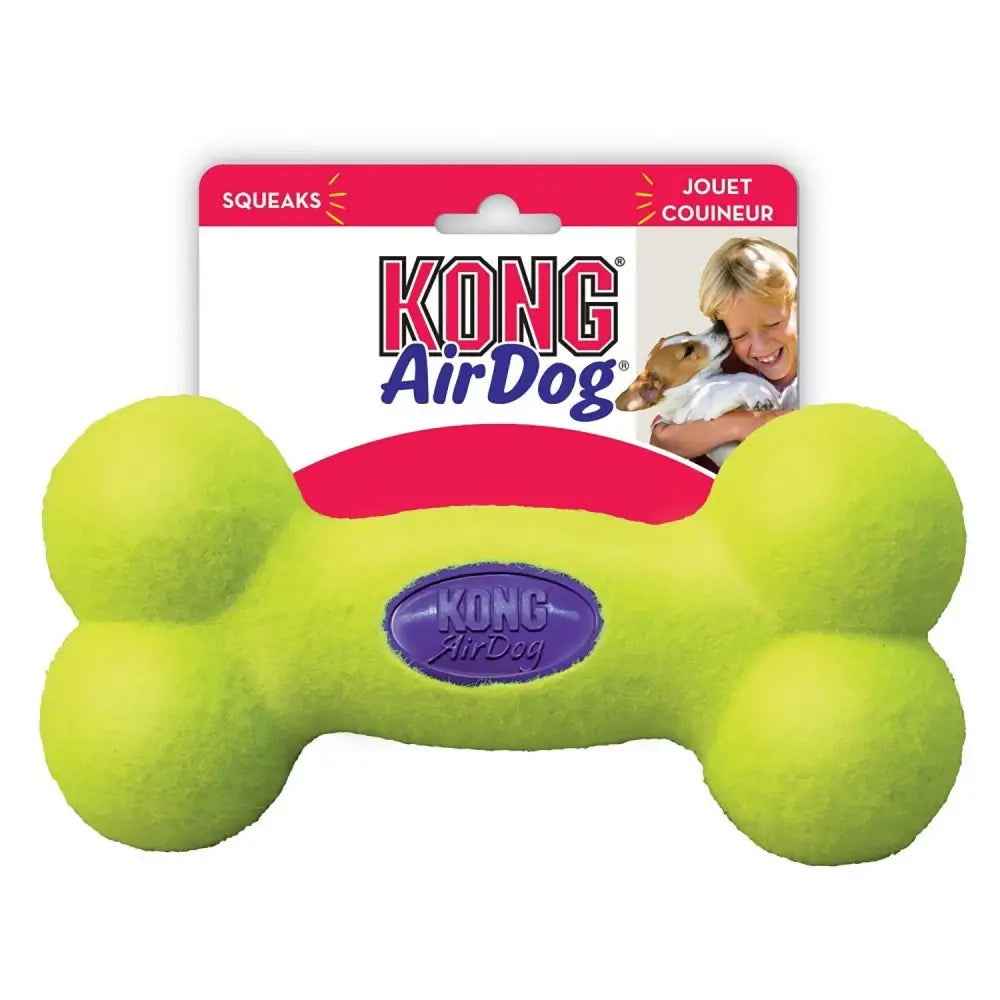 Kong Airdog Squeaker Bone Small Dog Toy Barnstaple Equestrian Supplies