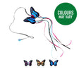 Kong Cat Butterfly Teaser Assorted Assorted Pet Toys