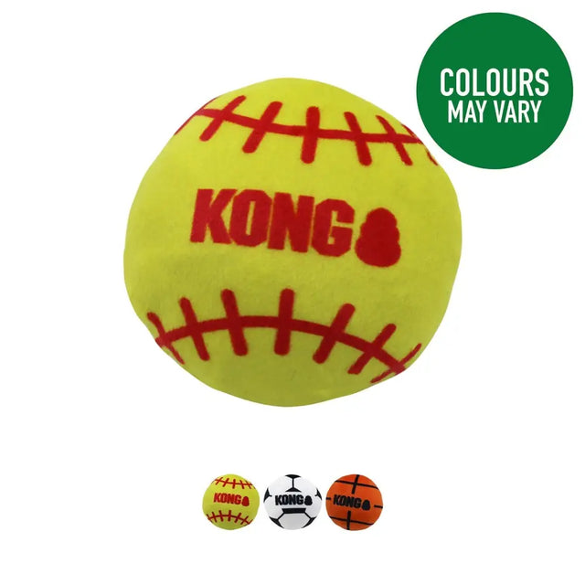 Kong Cat Sport Balls 2 PACK Assorted Cat Toy Barnstaple Equestrian Supplies